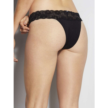 Bikini green modal Negro