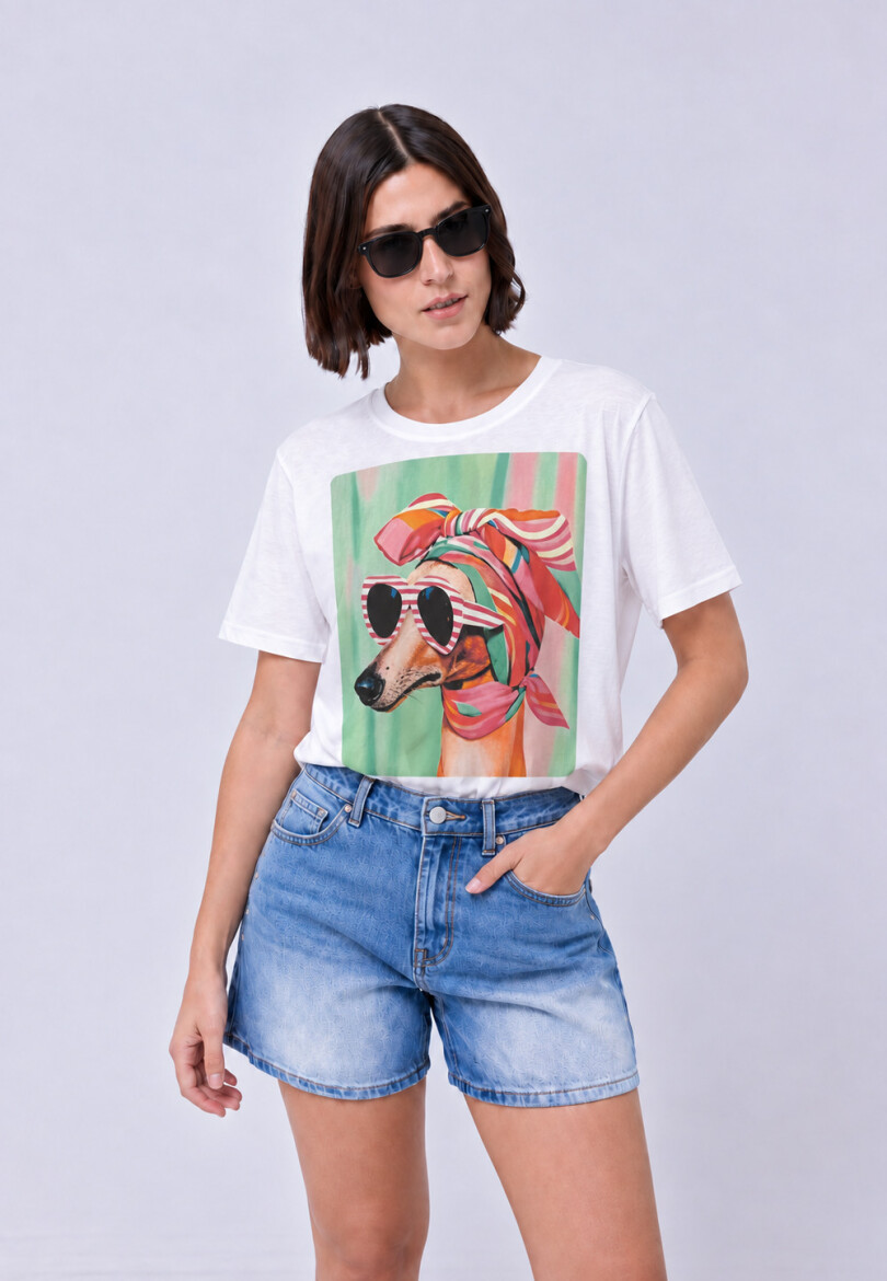 Remera Trendy Dog glam