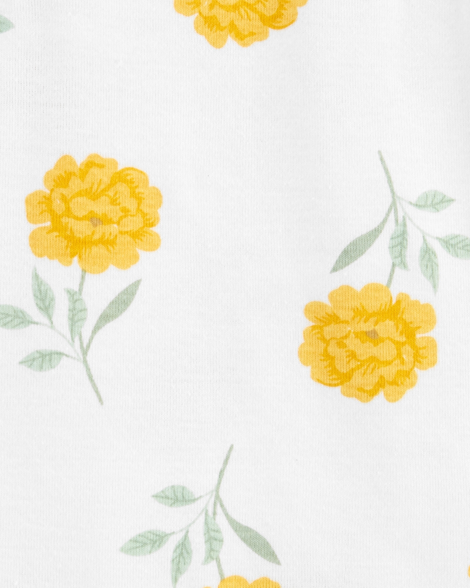 Pack tres bodies de algodón, diseño floral Pack tres bodies de algodón, diseño floral