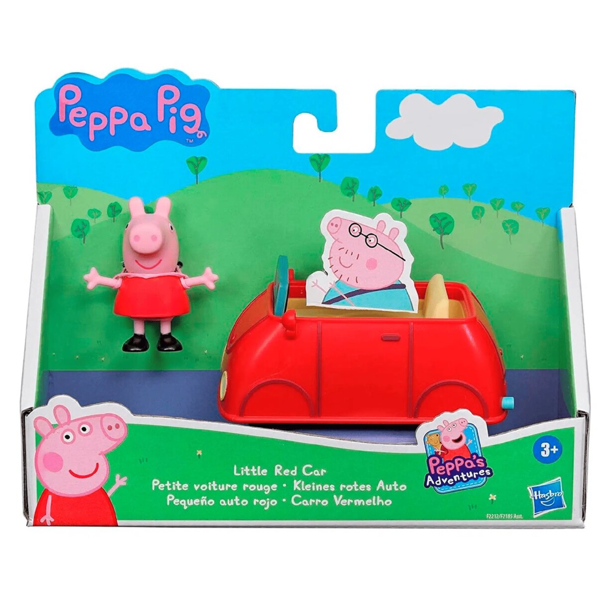 Pequeño Auto Rojo Peppa Pig Hasbro 