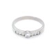Anillo en oro 18k blanco y brillantes Anillo en oro 18k blanco y brillantes