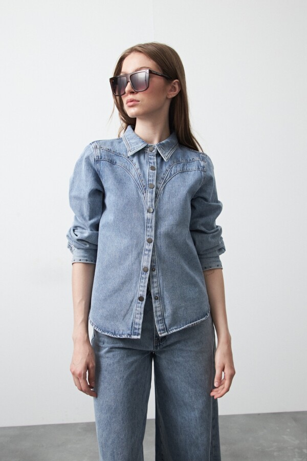 CAMISA FOSTER Celeste