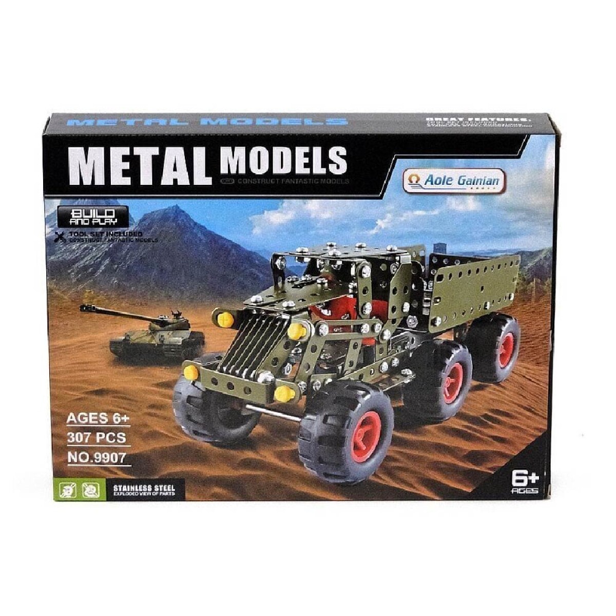 Juego Meccano En Metal 