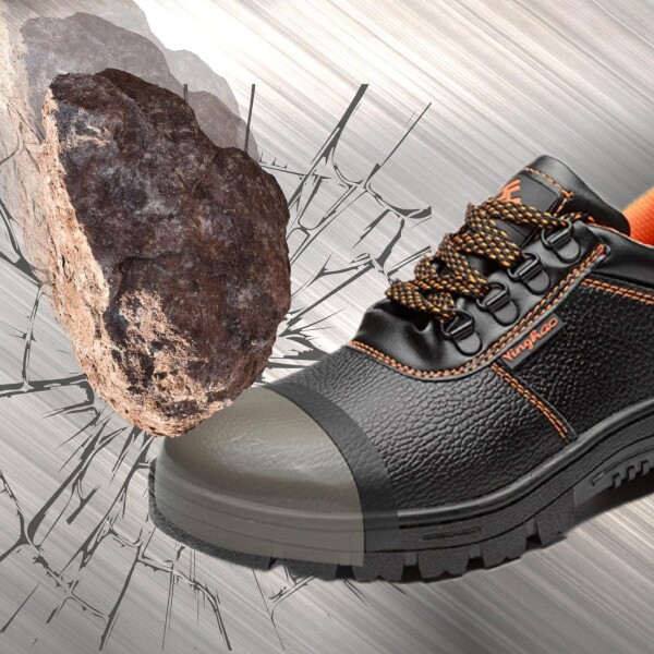 Zapatos De Trabajo Puntera Acero Calzado Seguridad Yinghao Variante Color Negro Talle 39