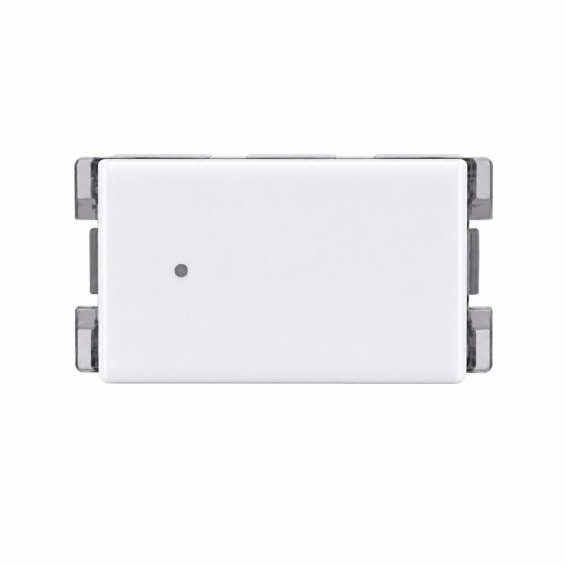 INTERRUPTOR UNIPOLAR BLANCO C LED Interruptor Unipolar c/LED 10AX 250V Atenea Blanco