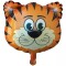 Globo Cabeza De Animales Fessta Tigre