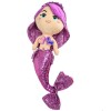 Peluche Infantil con forma de Sirenas. Violeta