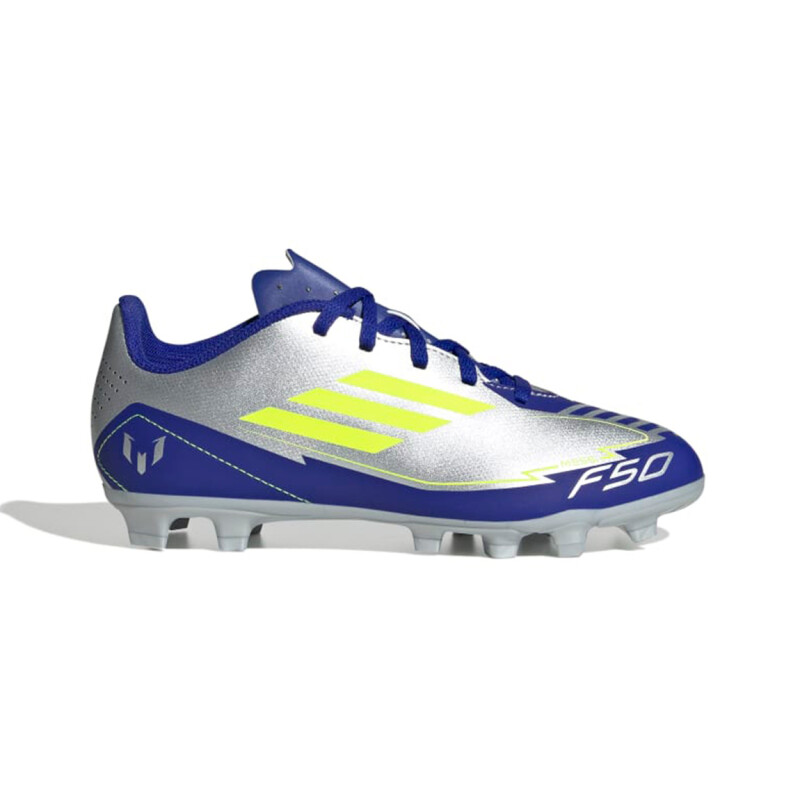 Adidas F50 Club Fg/mg J Messi Plateado-azul