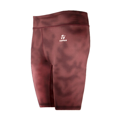 CALZA BIKER WMN coral sugar choco