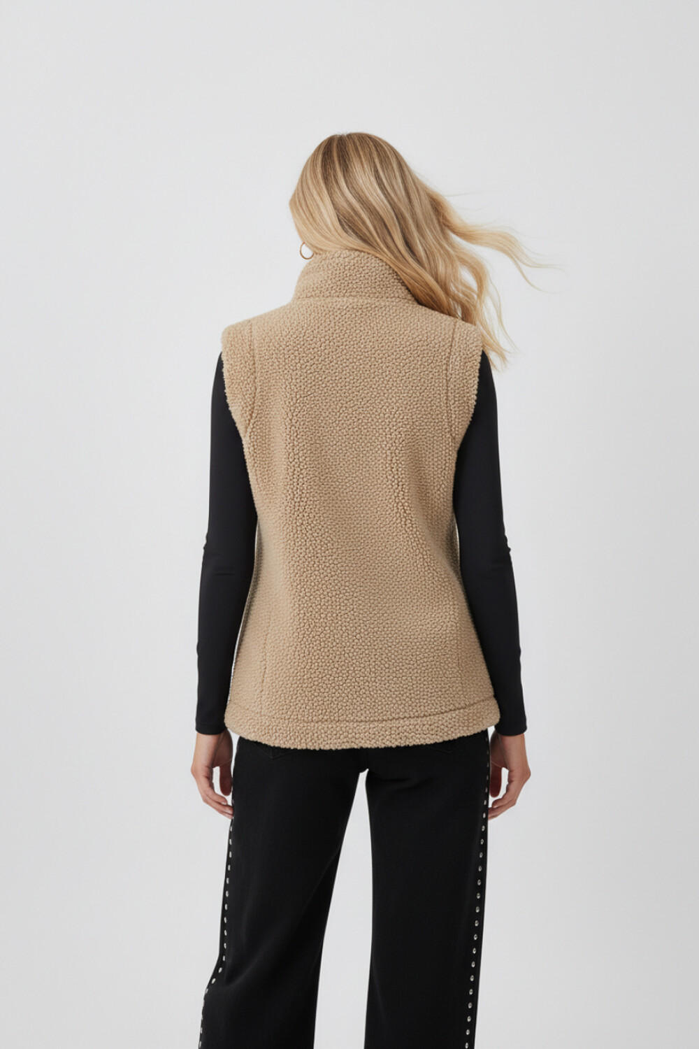 Chaleco Vivesca Beige Claro