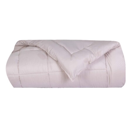 ACOLCHADO 2 PLAZAS POLIESTER NATURAL-BEIGE EMBOSSED MANTECA