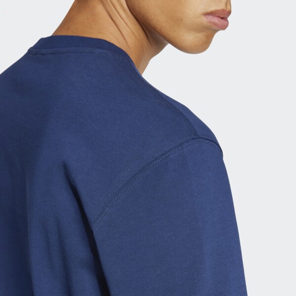 Remera Adidas Adicolor Outline Trifolio Azul