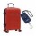 Set Viaje Valija Rígida Grande 4 Ruedas + Balanza Equipaje Rojo