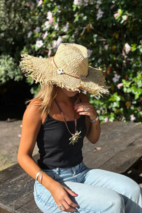 Sombrero Sun Nácar Beige
