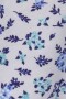 CAMISÓN ESTAMPADO AZUL CON FLORES