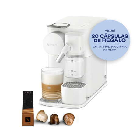 Cafetera Nespresso New Lattissima One White