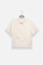SHORT SLEEVE SHIRT Cream