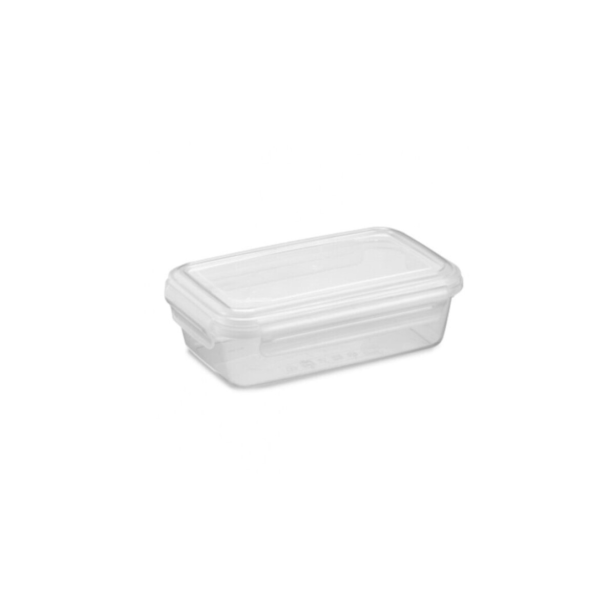 TUPPER DE VIDRIO RECTANGULAR 1040ML - Sin color 