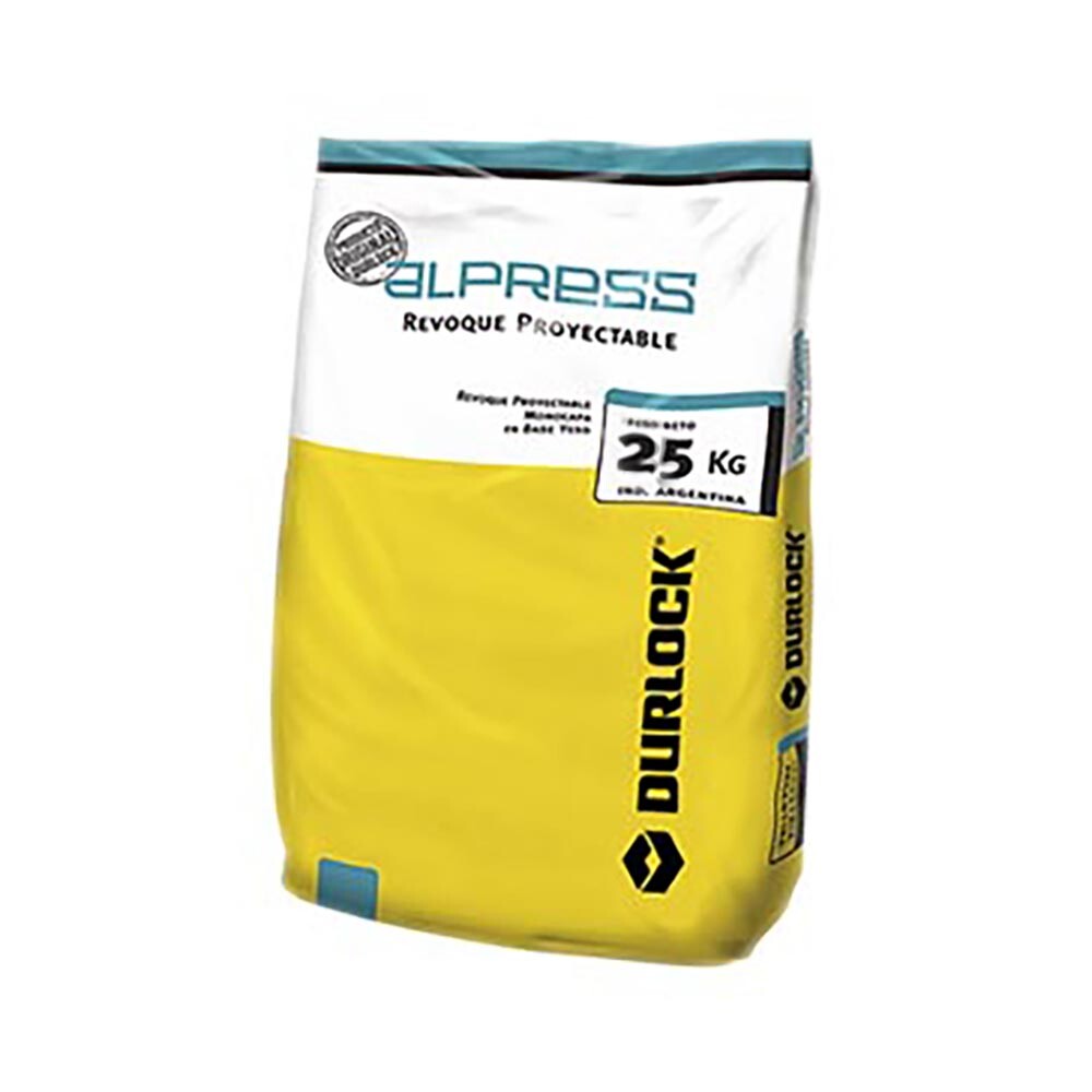 YESO PROYECTABLE ALPRESS 25KG DURLOCK Yeso Proyectable Alpress 25kg Durlock