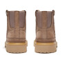 Botas Mid Pull On Mujer Taupe Nubuck