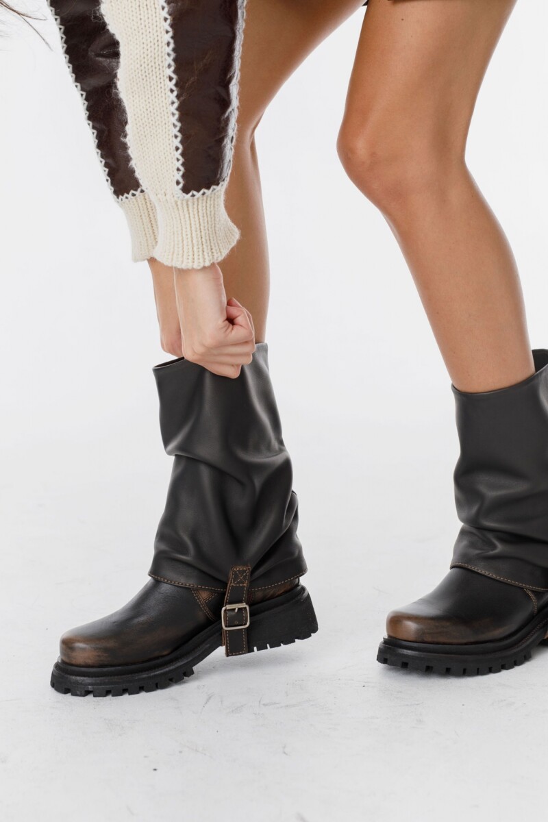 Bota Polaina Marron