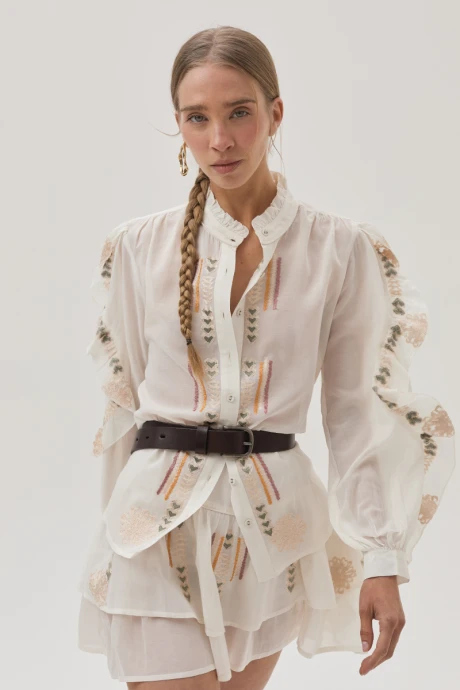 Blusa Blossom Blanco