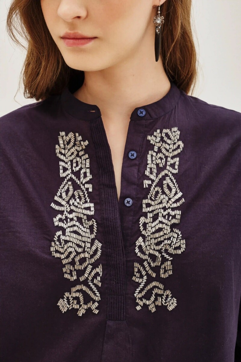 Camisa Elsie Azul