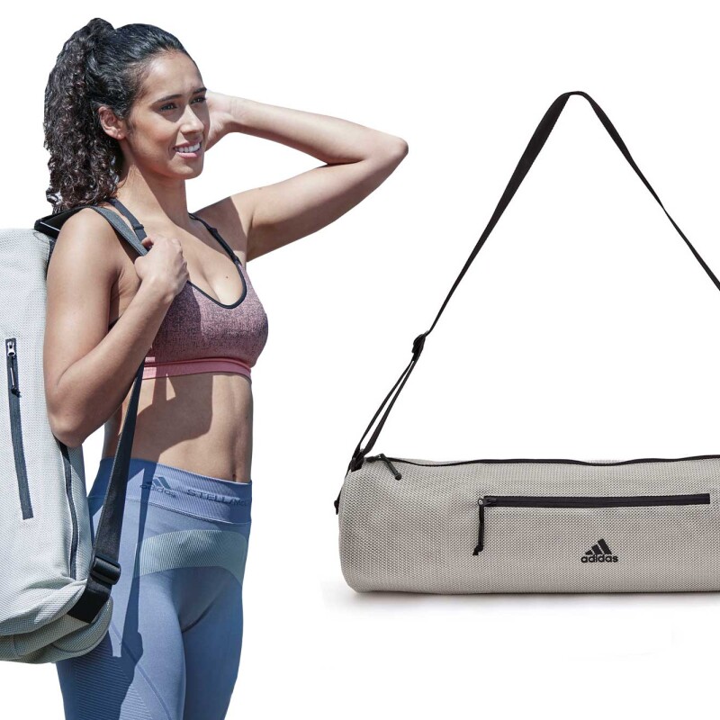 Bolso Para Colchoneta Yoga Mat Adidas Gris