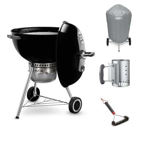 Bundle Carbón Kettle Weber Premium 22" + Accesorios Bundle Carbón Kettle Weber Premium 22" + Accesorios