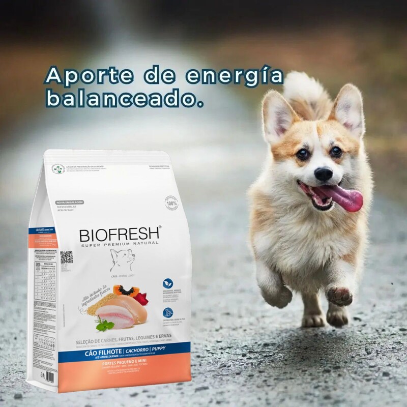 BIOFRESH PERROS CACHORROS RAZAS PEQUEÑAS Y MINI 10.1 KG