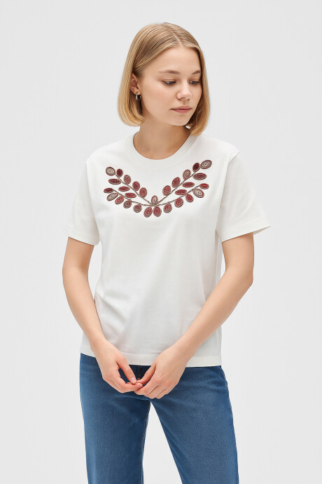 Remera Vonpla Marfil / Off White