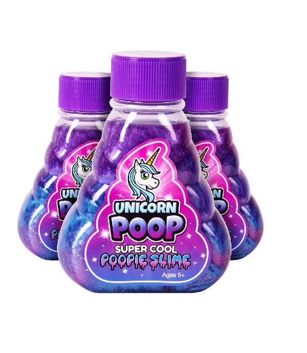 Slime Botella unicornio Violeta