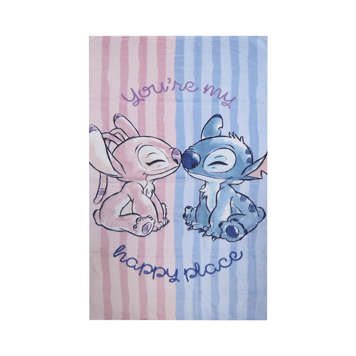 Toalla Infantil - Stitch y Angel 