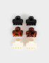 Broches Sets Set por 6 Set De Broches - Combinacion Tricolor