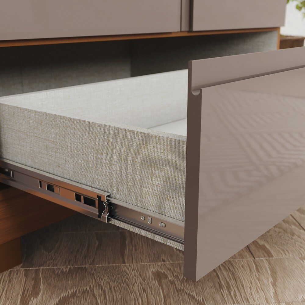 ROPERO IMPERIAL 6 PUERTAS 9 CAJONES GUARDARROPA CLOSET ARMARIO 100% MDF CANELA
