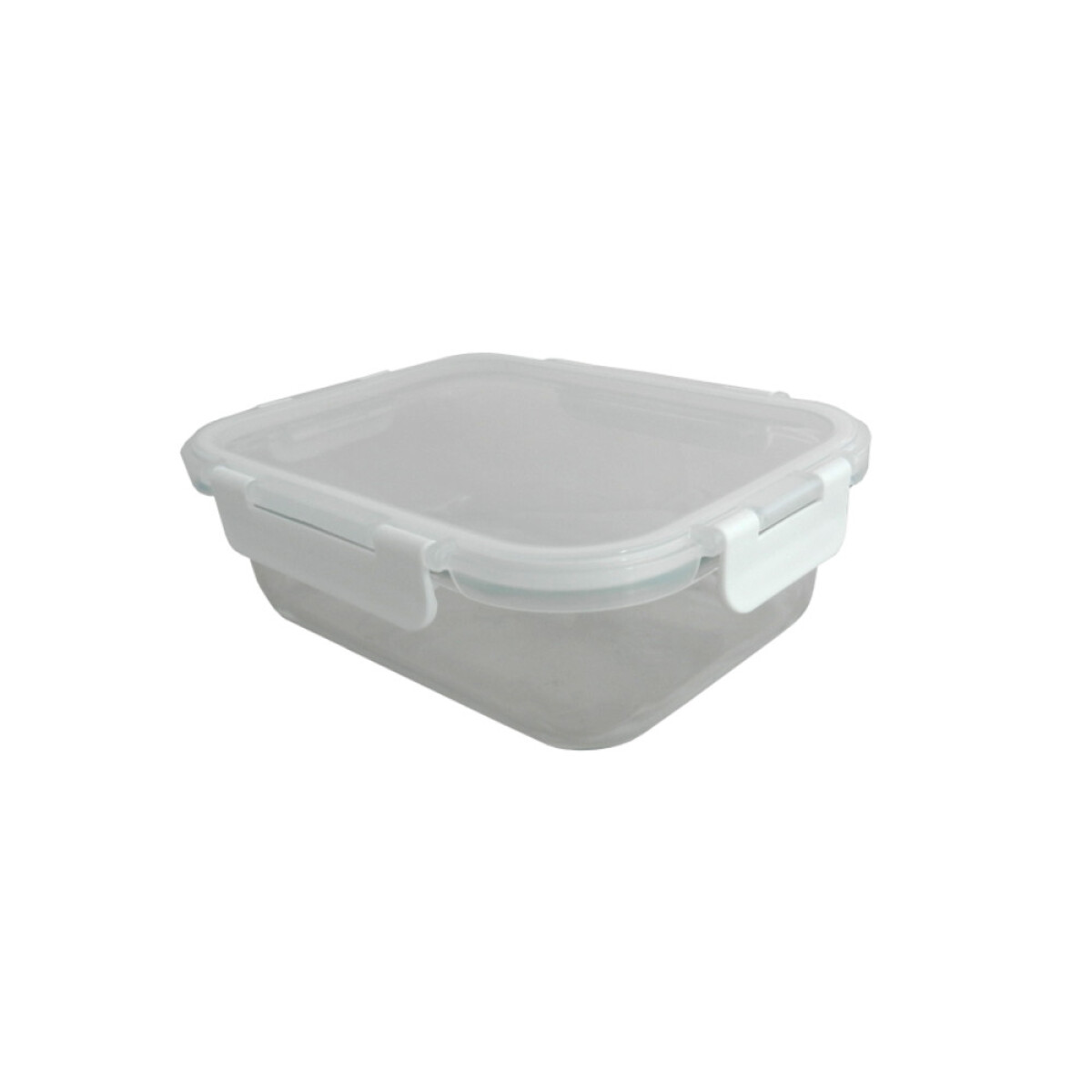 POTE VIDRIO RECTANGULAR 1 LT HERMETICO 