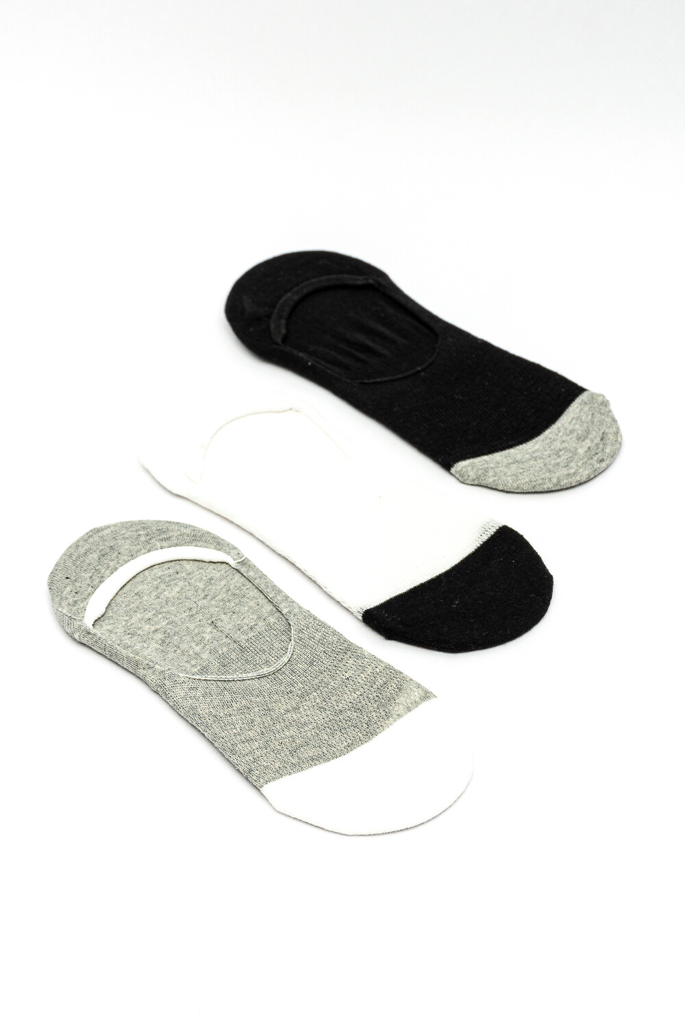 Medias Invisible Moon, Pack X 3 Color Unico