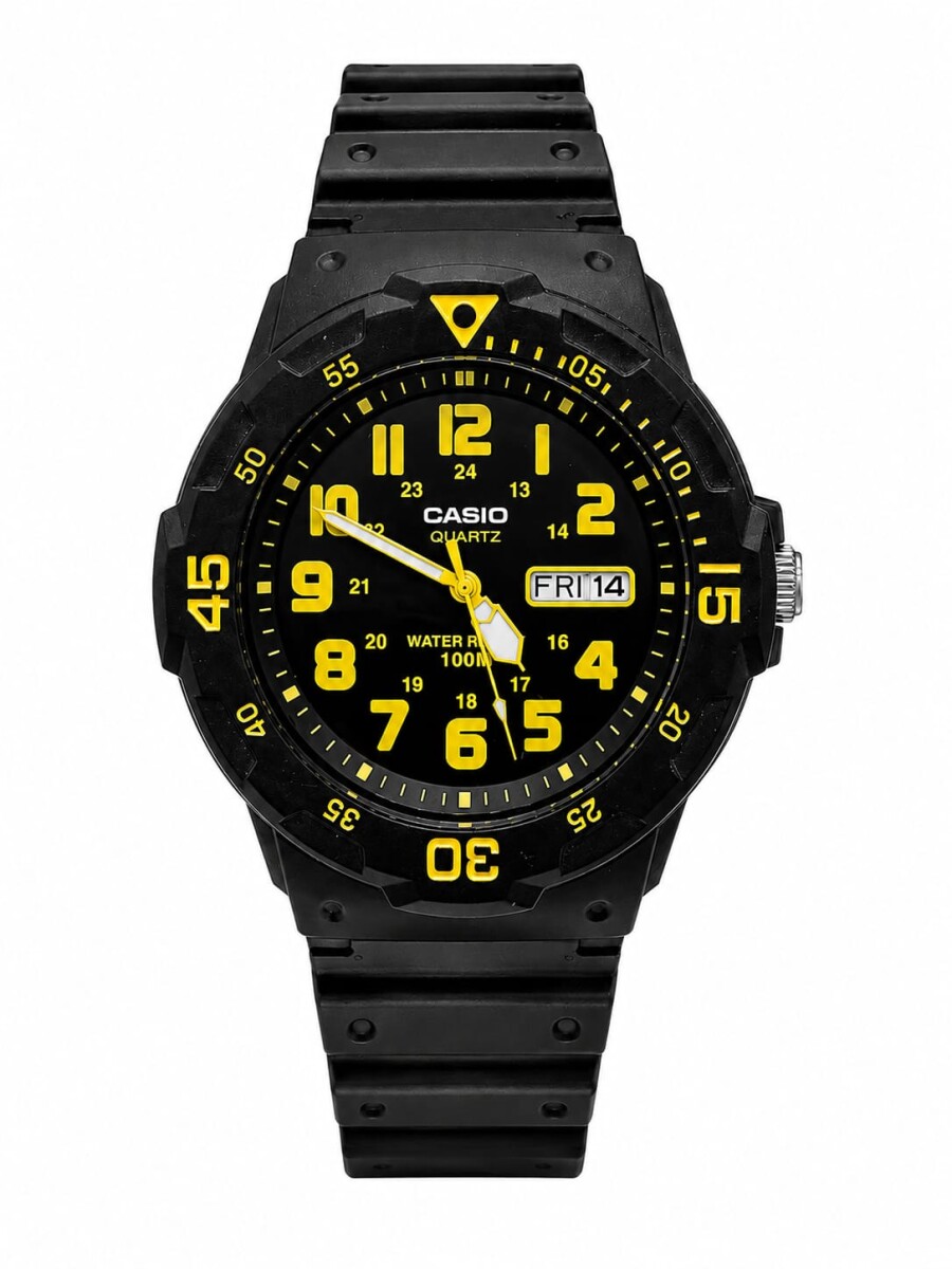 reloj casio correa de resina análogo 