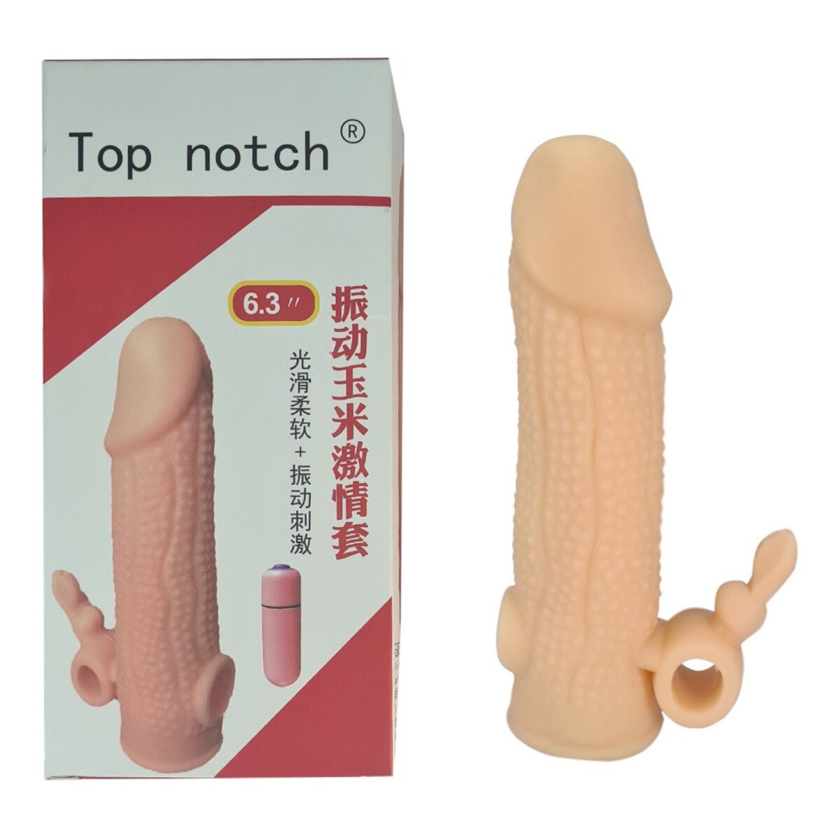 Alargador Extensor De Pene Sistema Elongador 16 Cm Textura 