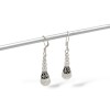 Caravanas Vintage-Plata tailandesa 925-Sin piedra-CA3526 sinpiedra