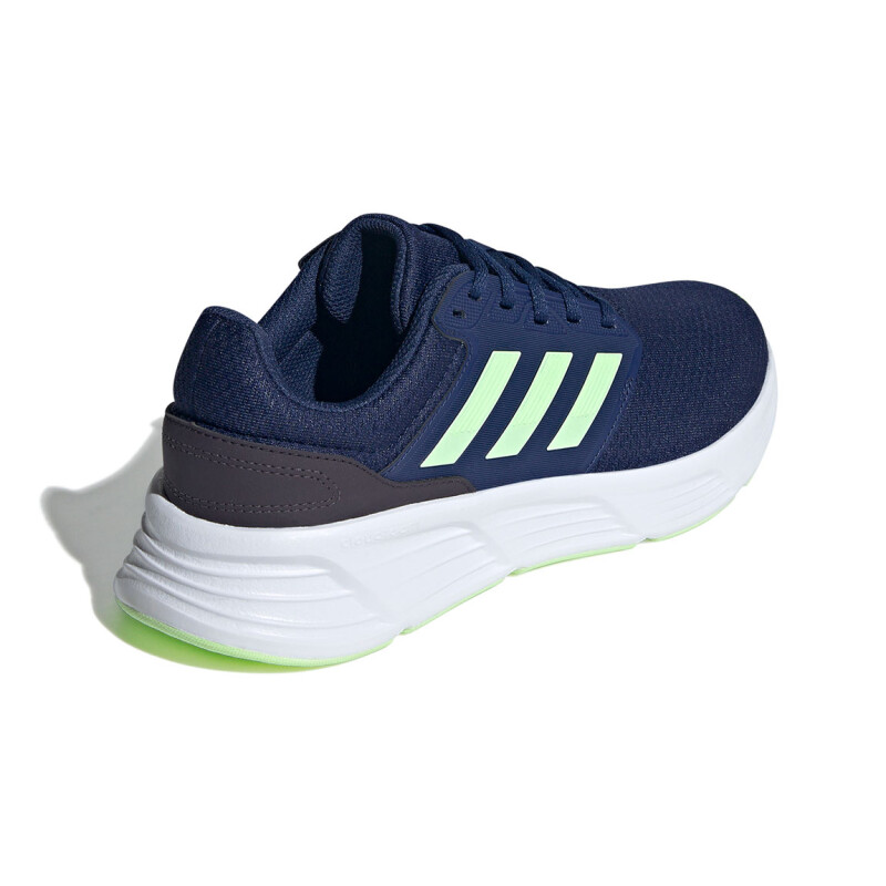 Adidas Galaxy 6 M Dark Blue Negro-verde Fluo