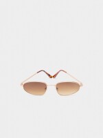 Gafas De Sol Cat Eye dorado