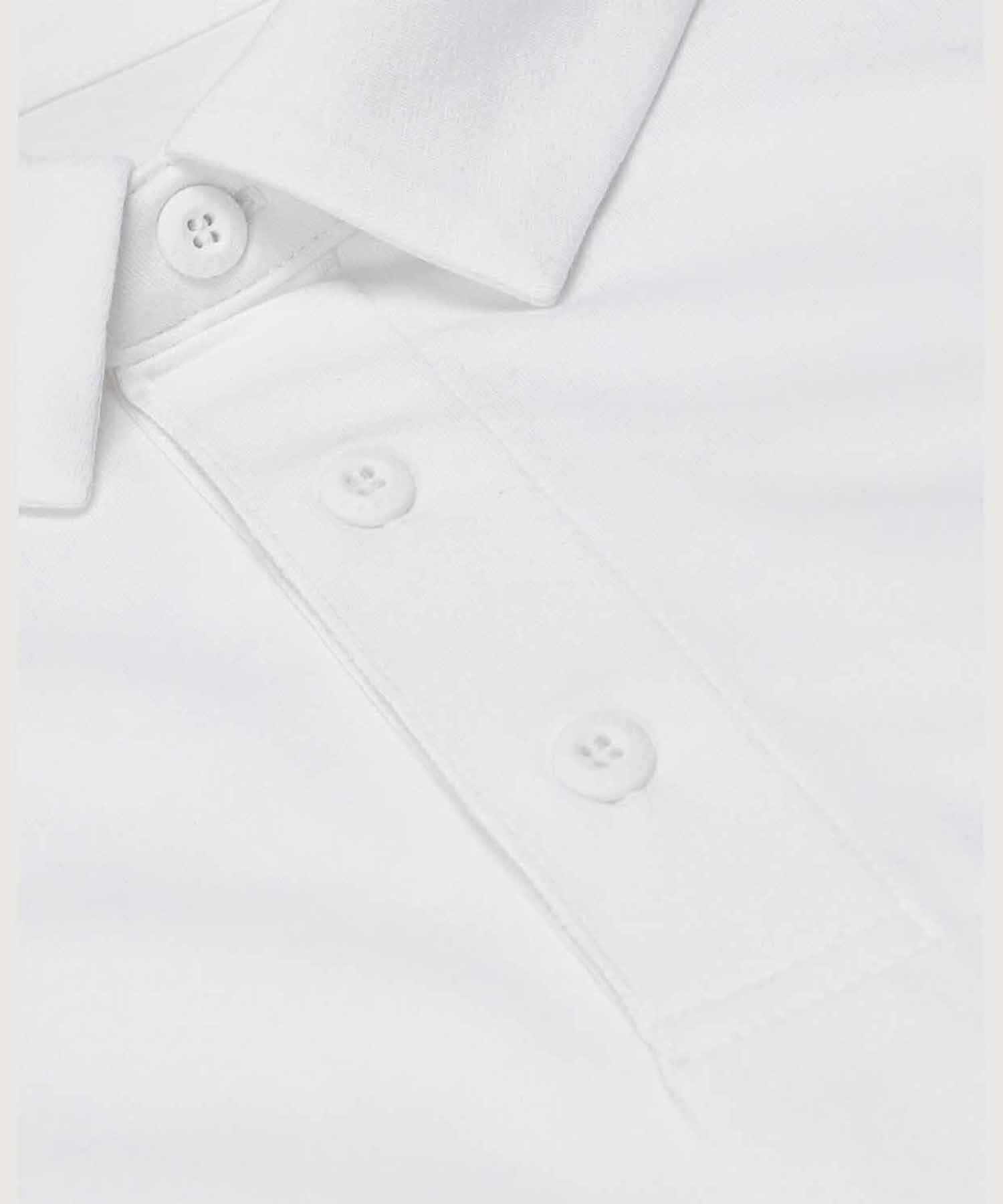 Polo Manga Corta The 24-7 Hombre Classic White
