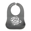 Babero de silicona con bolsillo Be Kind