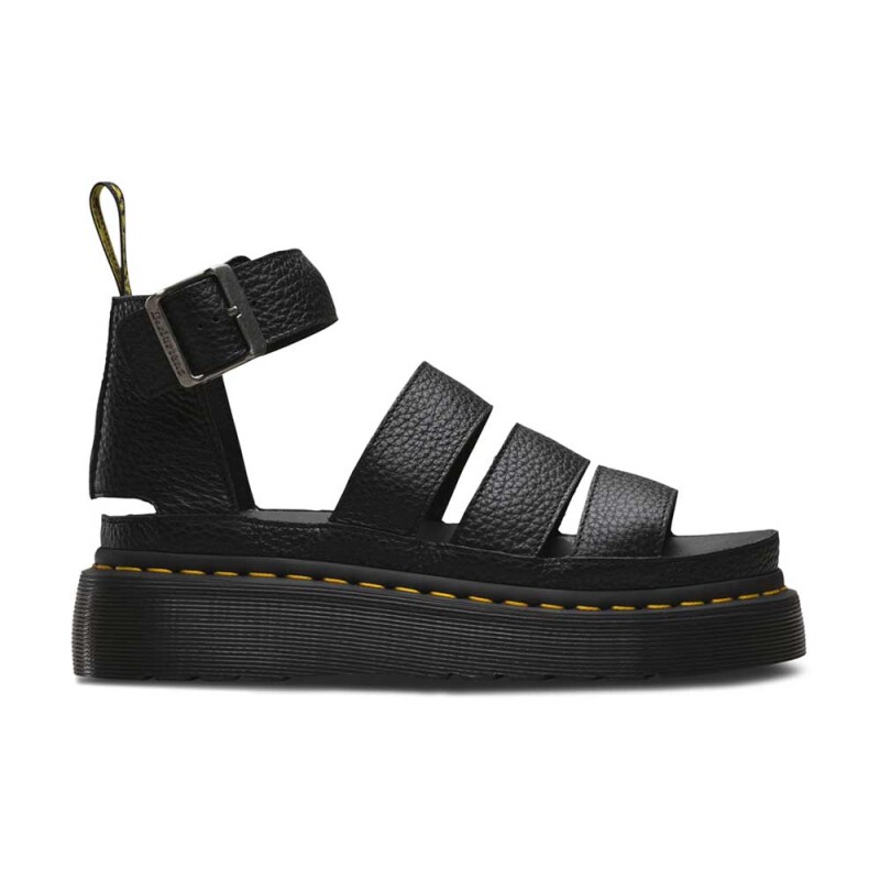 Clarissa II Quad - Mujer Black Milled Nappa