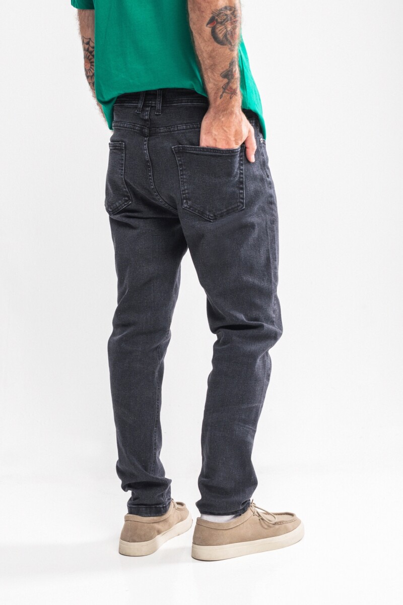 Pantalón de jean carrot Negro
