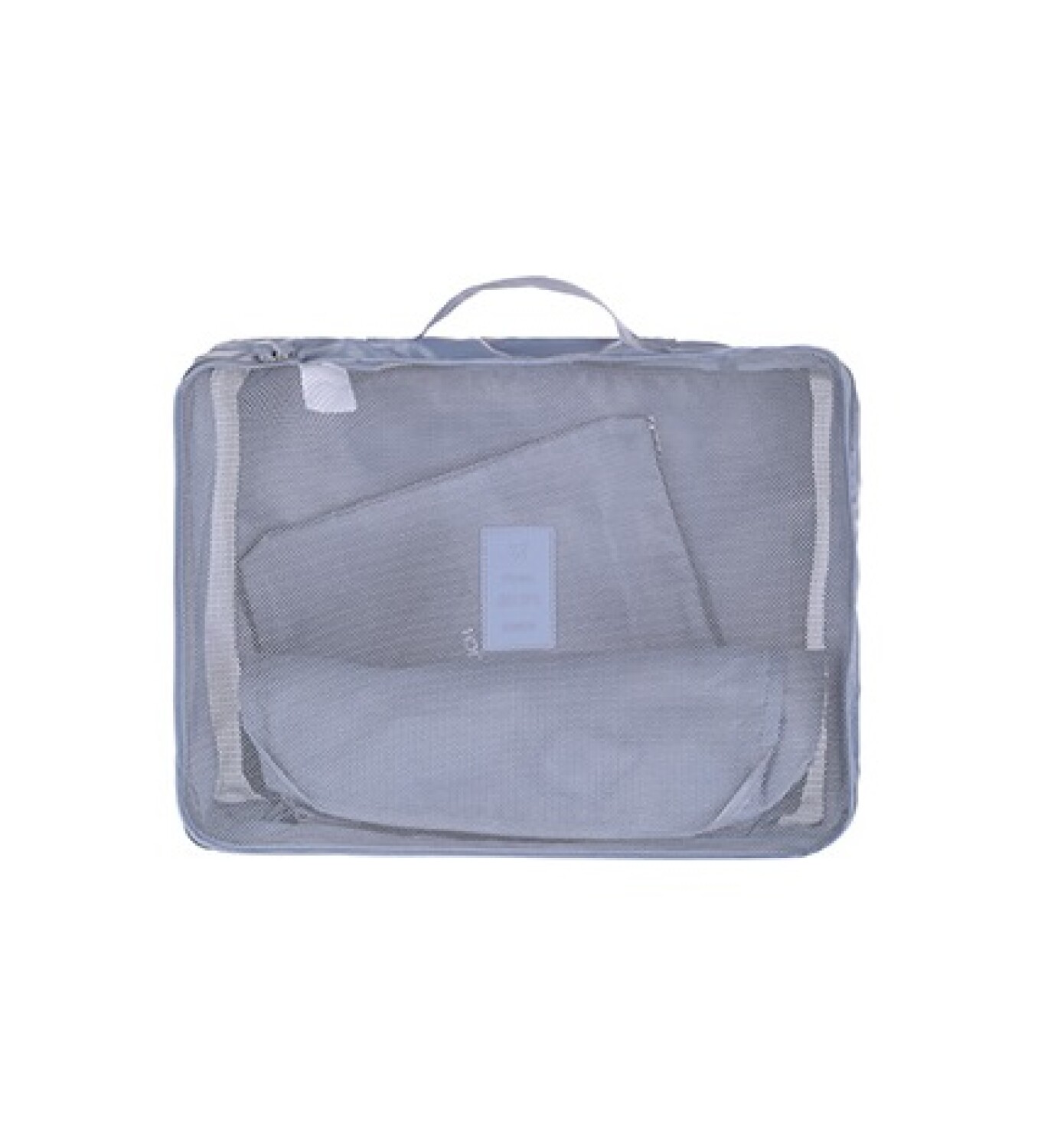 Set organizadores de viaje plegables pcs gris — Miniso Uruguay