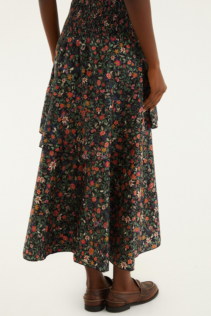 FALDA JARDIN Multicolor