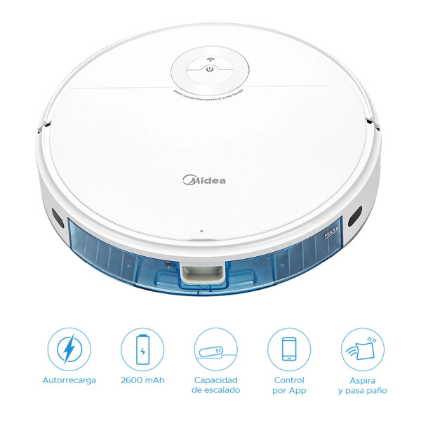 Aspiradora Robot Midea I5c ASPIRADORA ROBOT MIDEA I5C CON APP