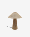 Lámpara de mesa Renee de yute natural Lámpara de mesa Renee de yute natural